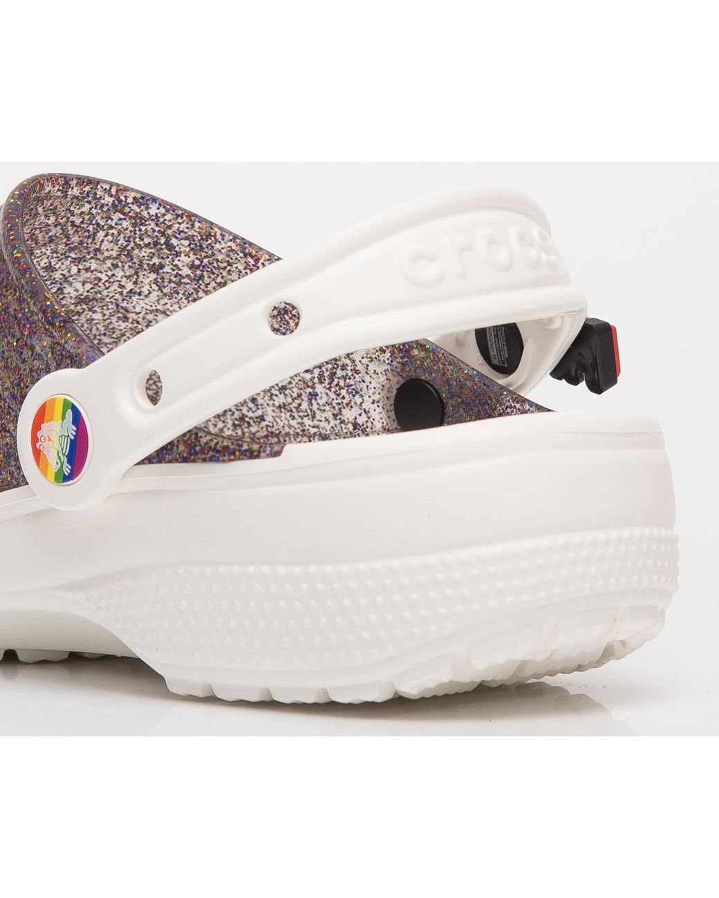 Mens Shoes Slip-on shoes Slippers Crocs™ Classic Translucent Glitter Clog Pride for Men 