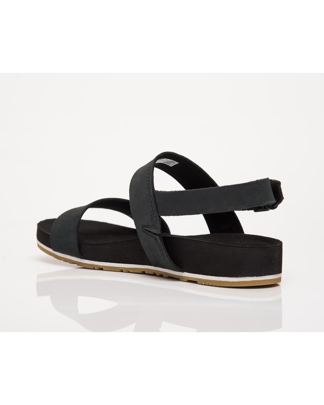 Timberland Malibu Waves 2 Band Ankle Strap Sandal in Black | Lyst