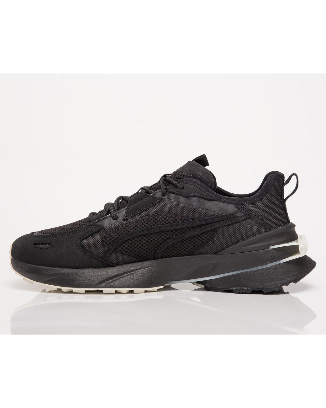 PUMA Lace Pwrframe Op-1 Trainers in Black for Men - Save 48% | Lyst