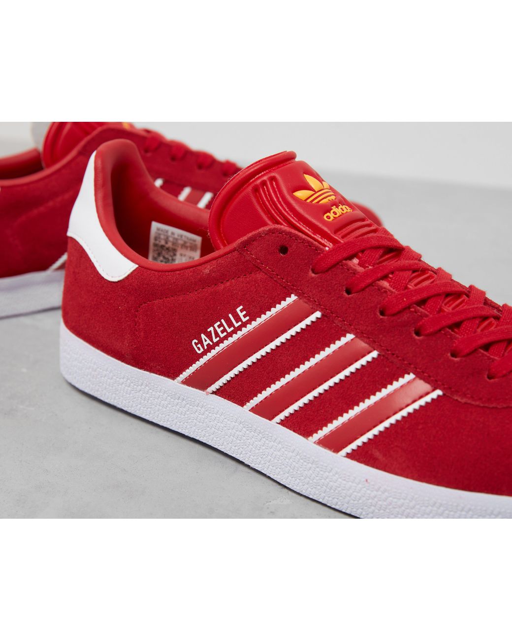 Gazelle adidas Originals pour homme en coloris Rouge | Lyst