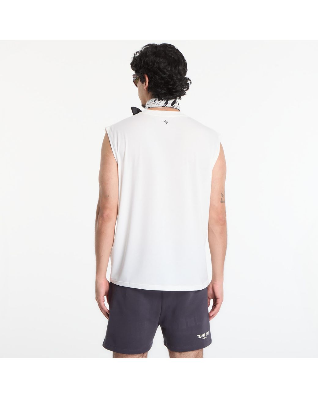 Represent 247 Dna Oversized Tank in het White