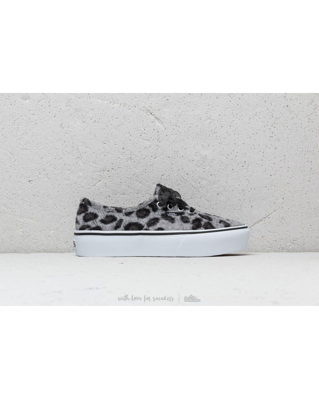 vans fuzzy leopard platform