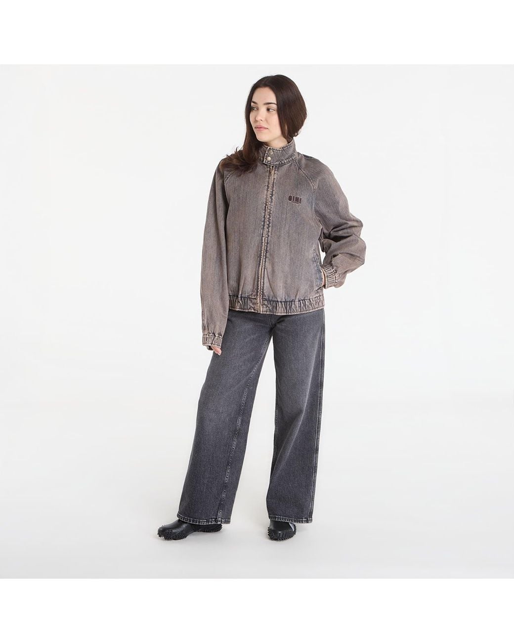 Dime Gray Jacket Jeans Jacket