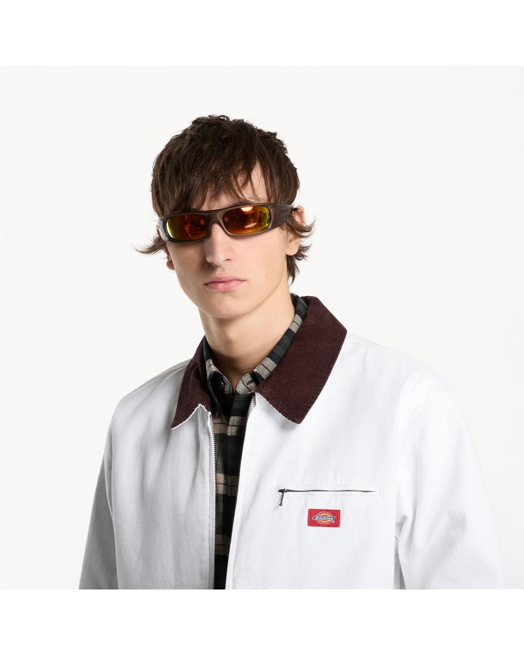 Dickies Jas 758 Duck Jacket in het White voor heren