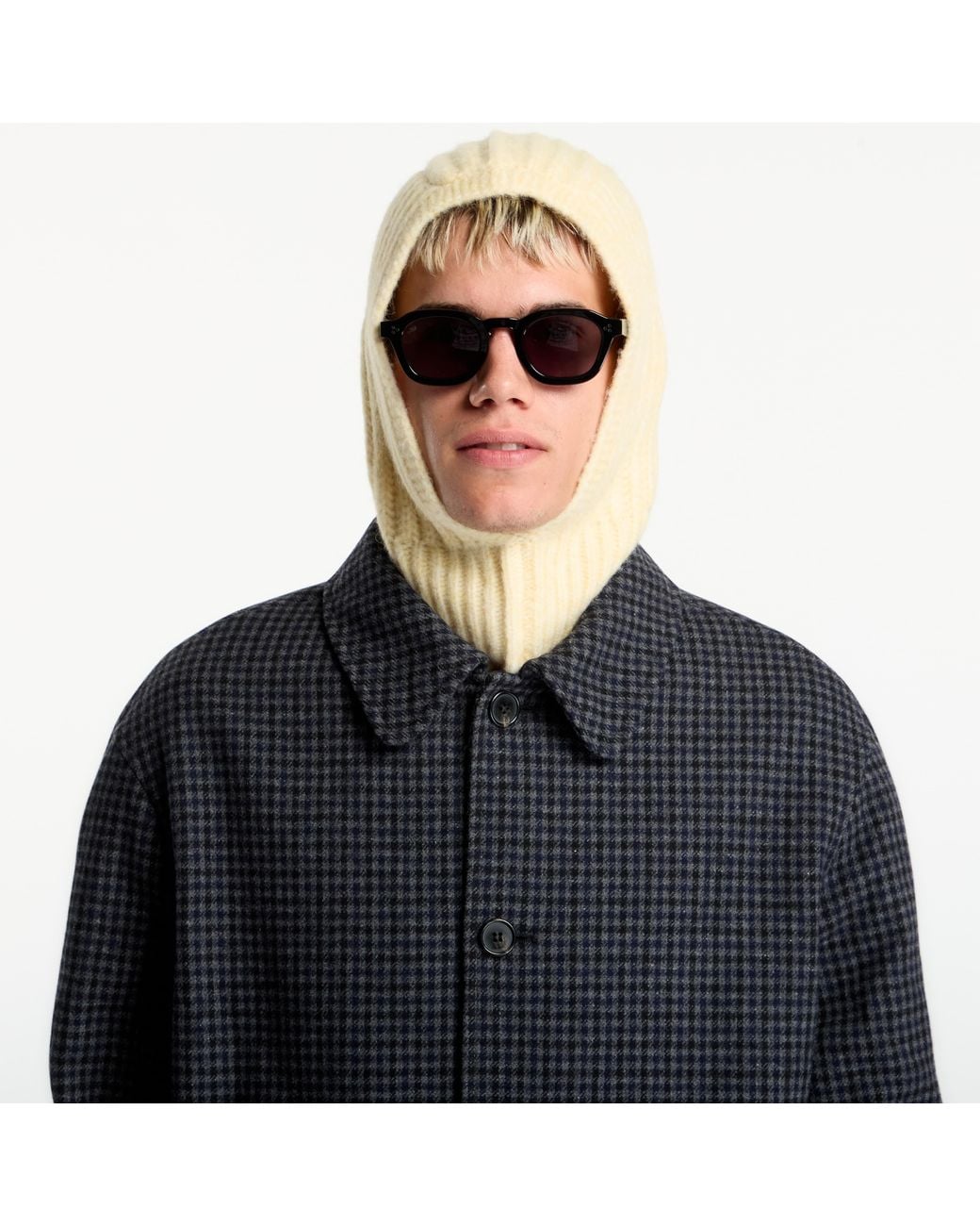 A.P.C. Muts Balaclava Laura in het Black