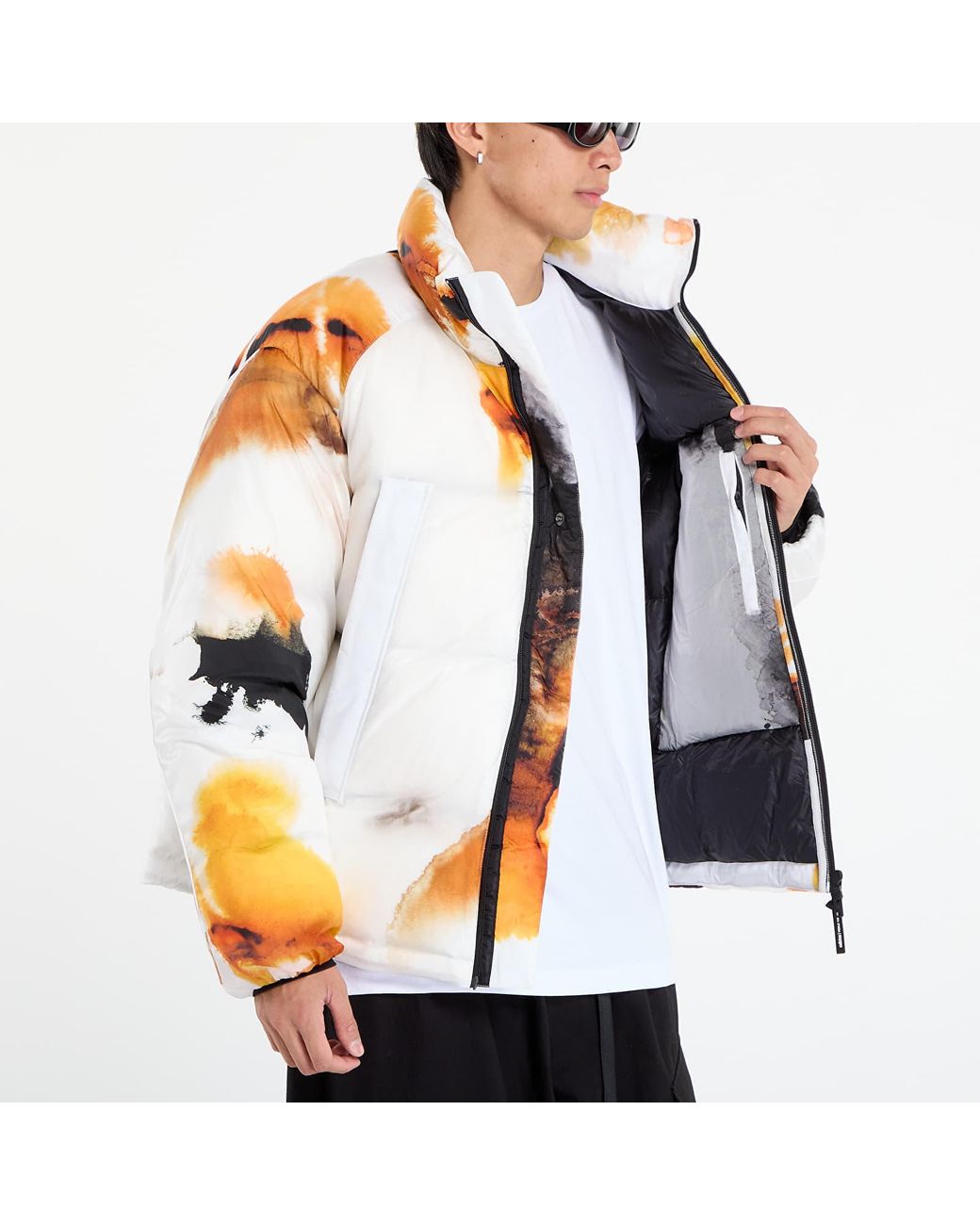 Y-3 Metallic Jacket M Aop Puff Jacket for men