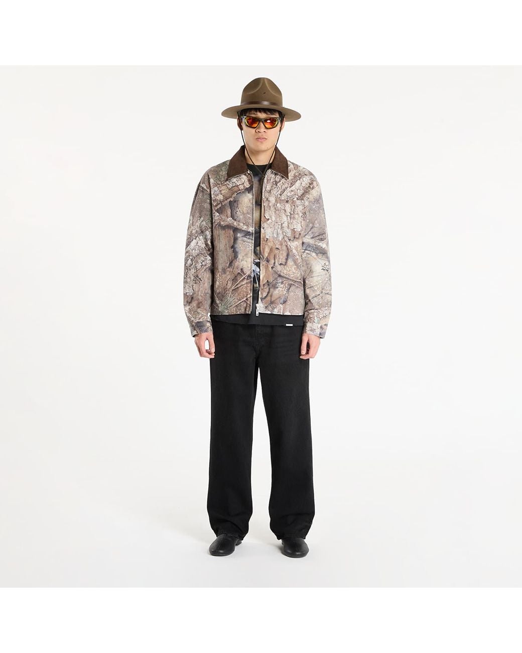 Represent Jas Real Tree Trucker Jacket in het Brown