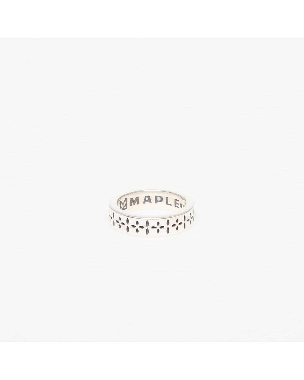 Maple White Bandana Ring