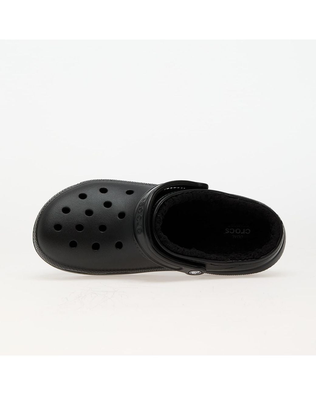 CROCSTM Black Lined Clog Slip-On Shoes for men