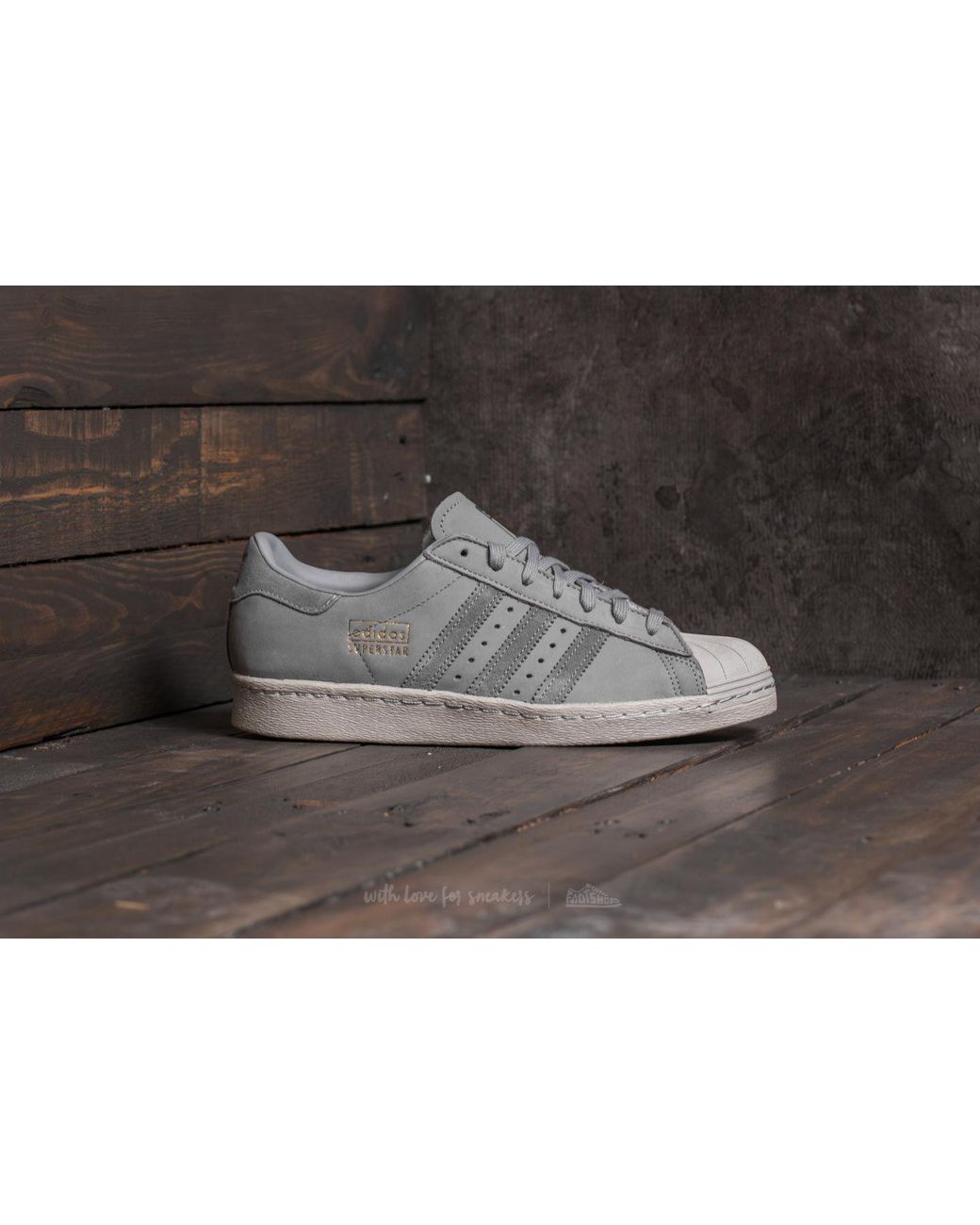 adidas Originals Adidas Superstar 80s Mid Grey/ Grey Three/ Mid Grey in  Gray for Men | Lyst
