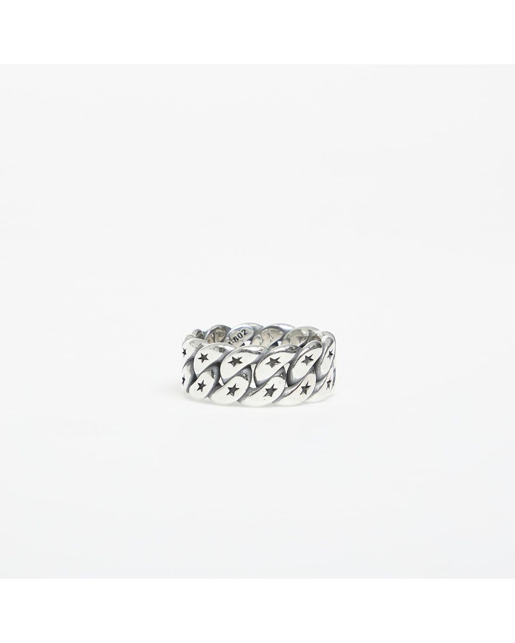 Twojeys White Ring Cuban Monogram Ring New Ean