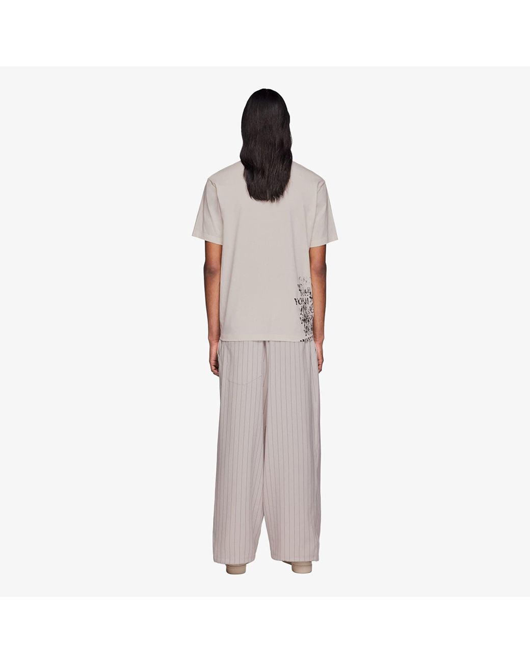 Y-3 Broeken Sport Uniform Pinstripe Track Trousers in het Gray voor heren