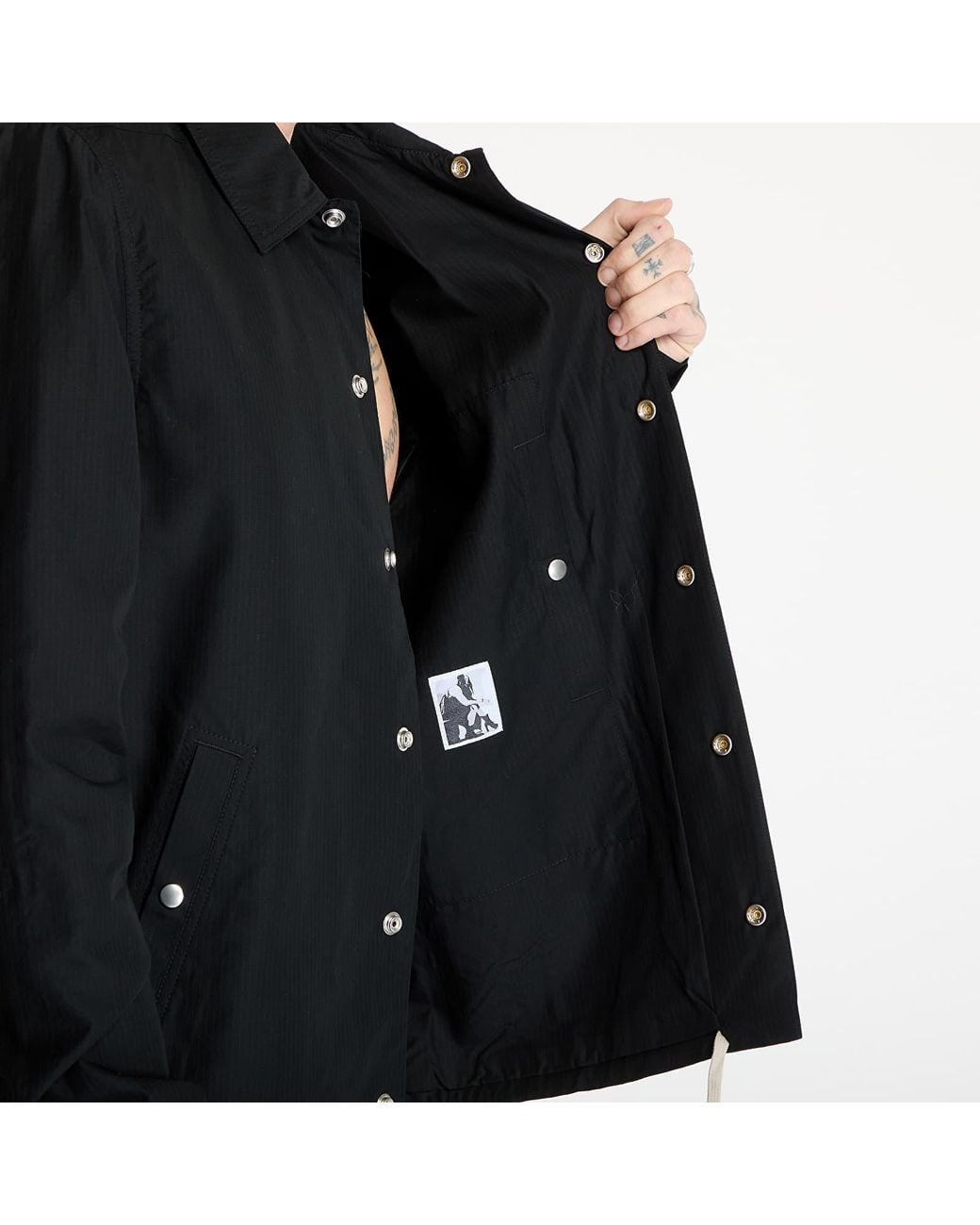 Giacca Rick Owen Drkhdw Napfront Jacket di Rick Owens in Black da Uomo