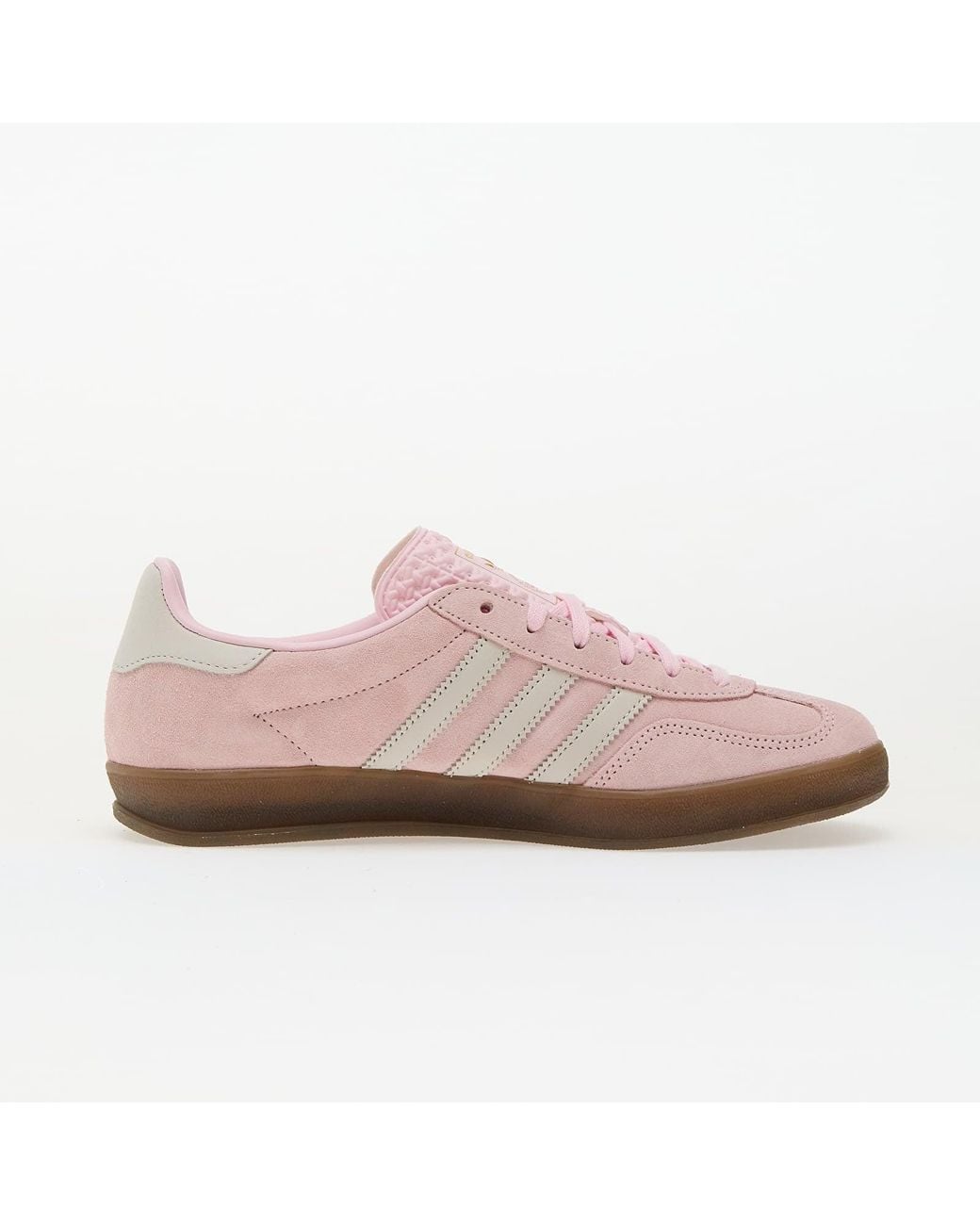 Adidas Originals Sneakers Adidas Gazelle Indoor W Clear/ Off/ Gum5 Eur in het Pink