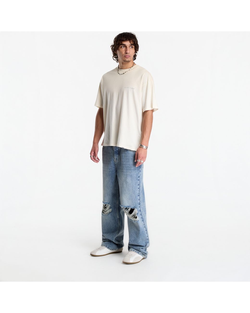 Represent White T-Shirt Reverse Resent T-Shirt