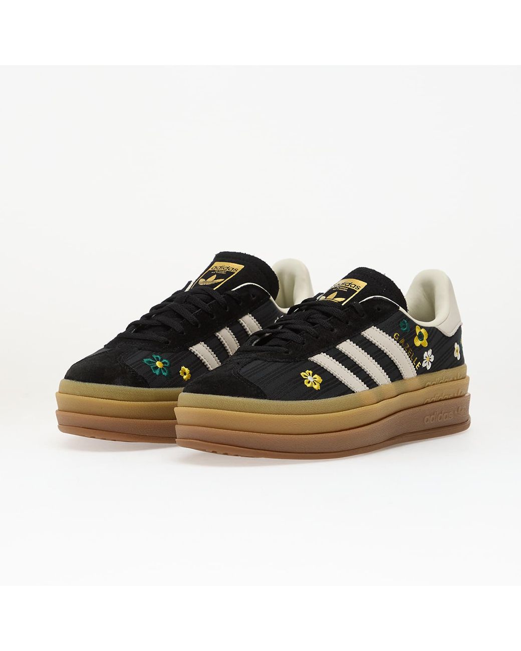 Adidas Originals Sneakers Adidas Gazelle Bold W Core/ Off/ Eqtyel Eur in het Brown