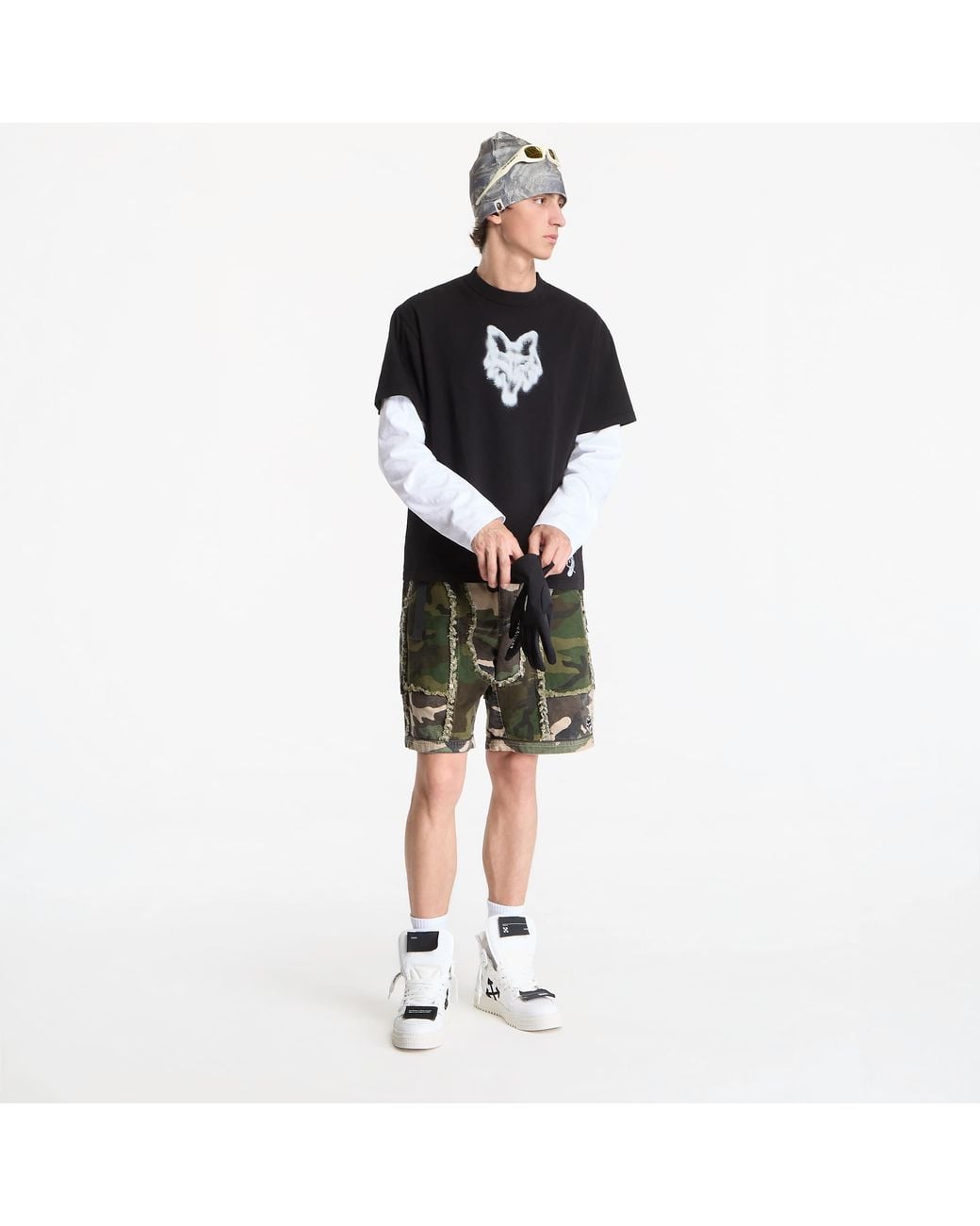 Short fox cargo short m FOX LAB pour homme en coloris Green