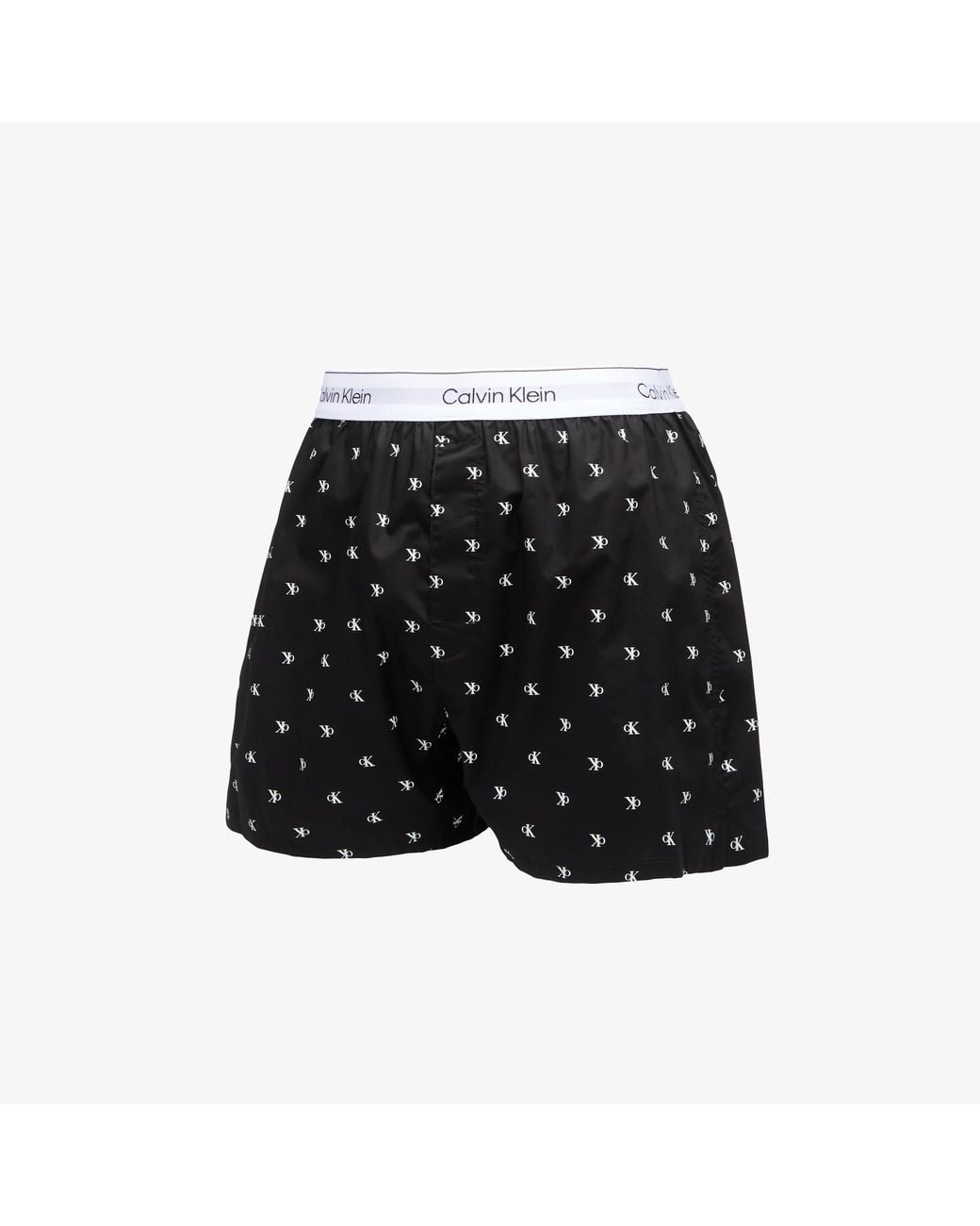Calvin Klein Boxer Trad in Black for Men | Lyst