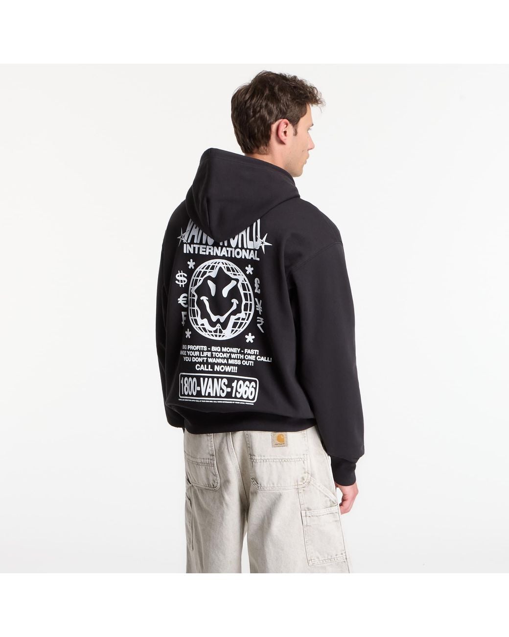 Vans Black Sweatshirt World Intl Pullover for men