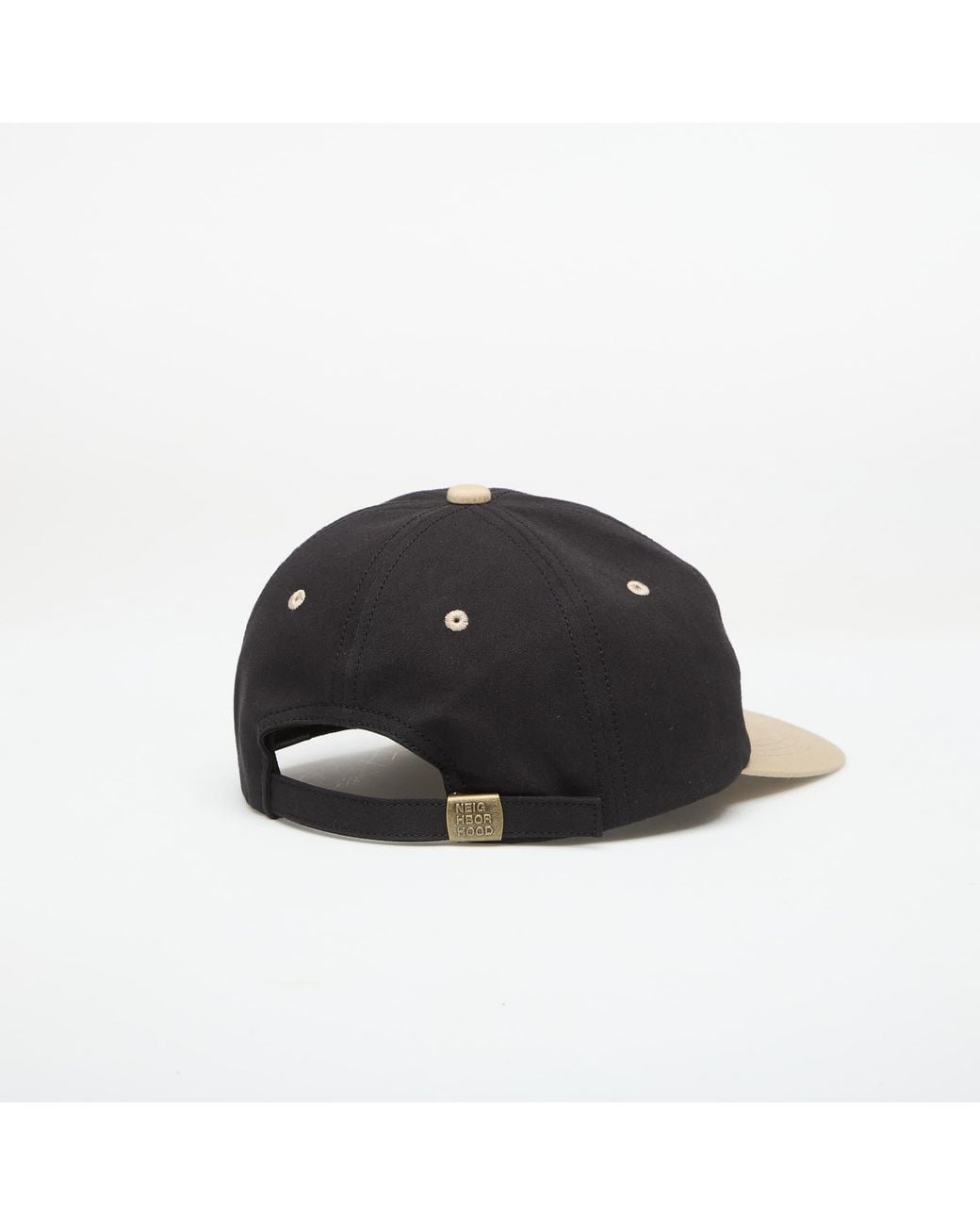 Neighborhood Black Bicolor Dad Cap for men