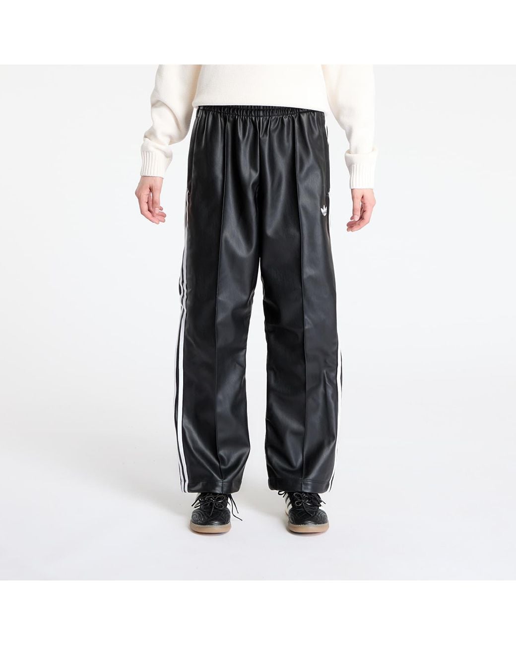 adidas Originals Pants Adidas X Jeremy Scott Faux Leather Wide