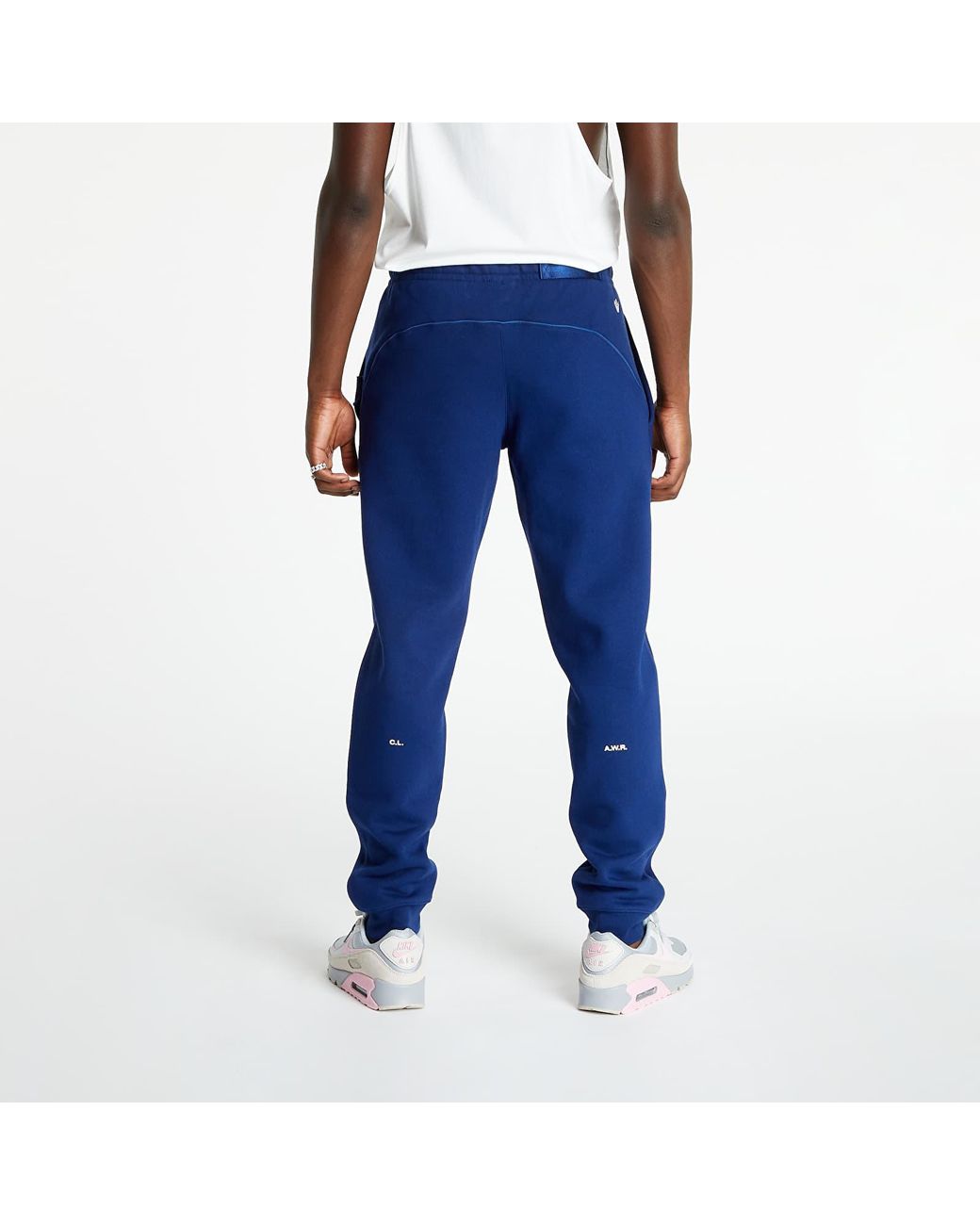 X Drake Nocta Fleece Pants Blue Void/ White Nike pour homme | Lyst