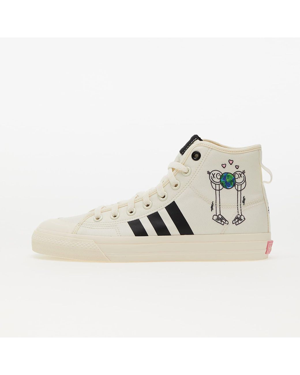 adidas Originals Adidas X AndrÃ© Saraiva Nizza Hi Rf Core White/ Core Black/ Phanton for Men | Lyst
