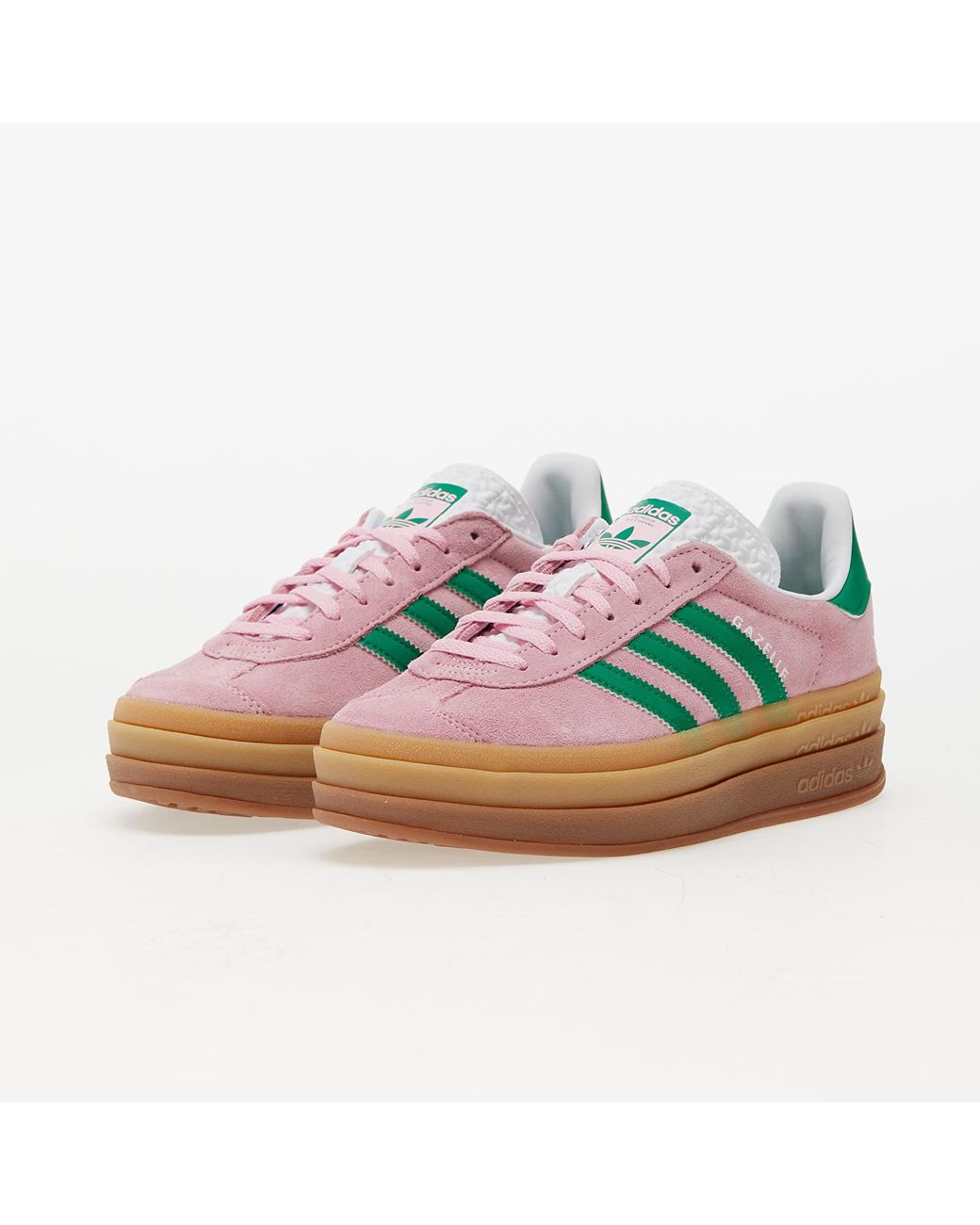 Adidas Originals Sneakers Adidas Gazelle Bold W True Pink/ Green/ Ftw White Eur 36 in het Blue