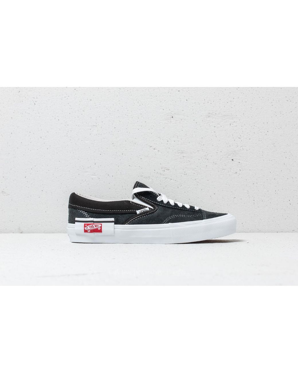 Vans Cut & Paste Slip-on Cap Lx Black/ True White for Men | Lyst