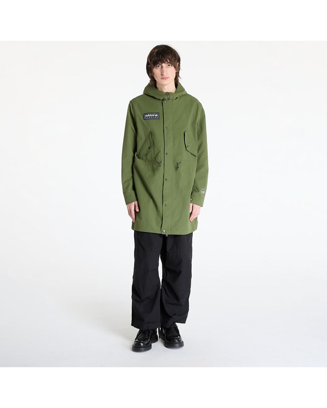 Adidas Spezial Halewoodパーカー ADIDAS SPZL HALEWOOD PARKA (M) - Jazzy Badger