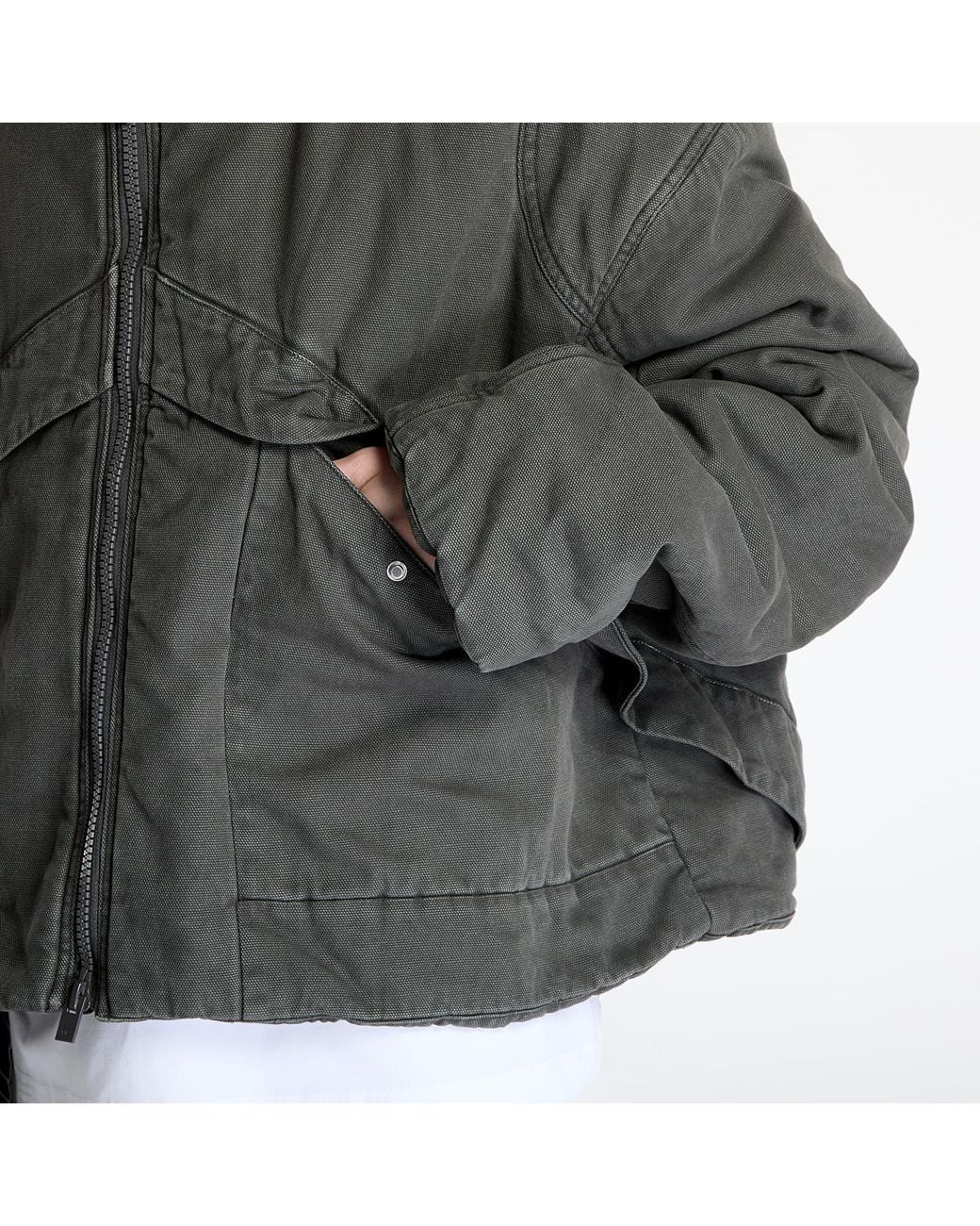 HELIOT EMIL Black Jacket Parametrical Worker Jacket for men