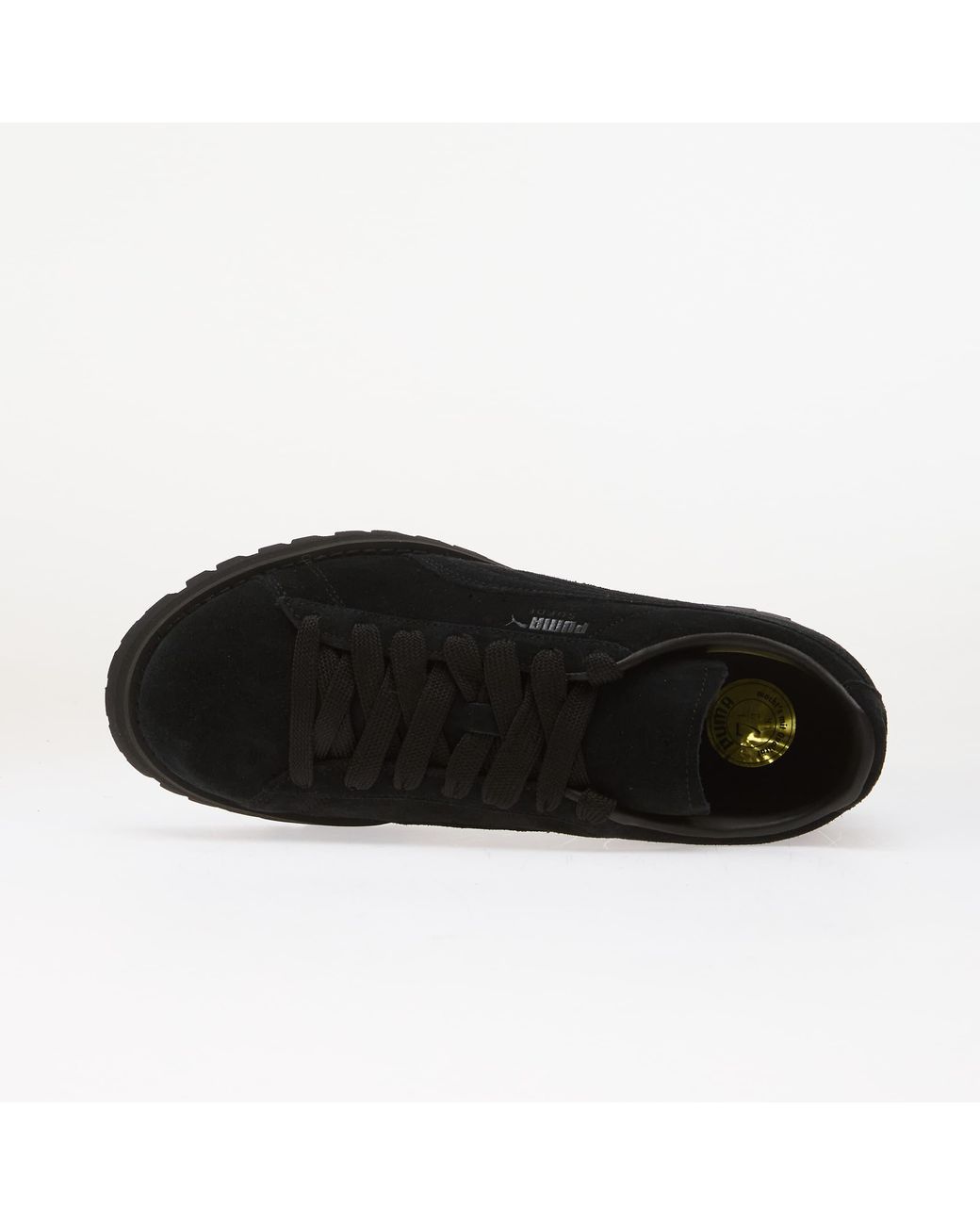 PUMA Black Sneakers Suede Vibram
