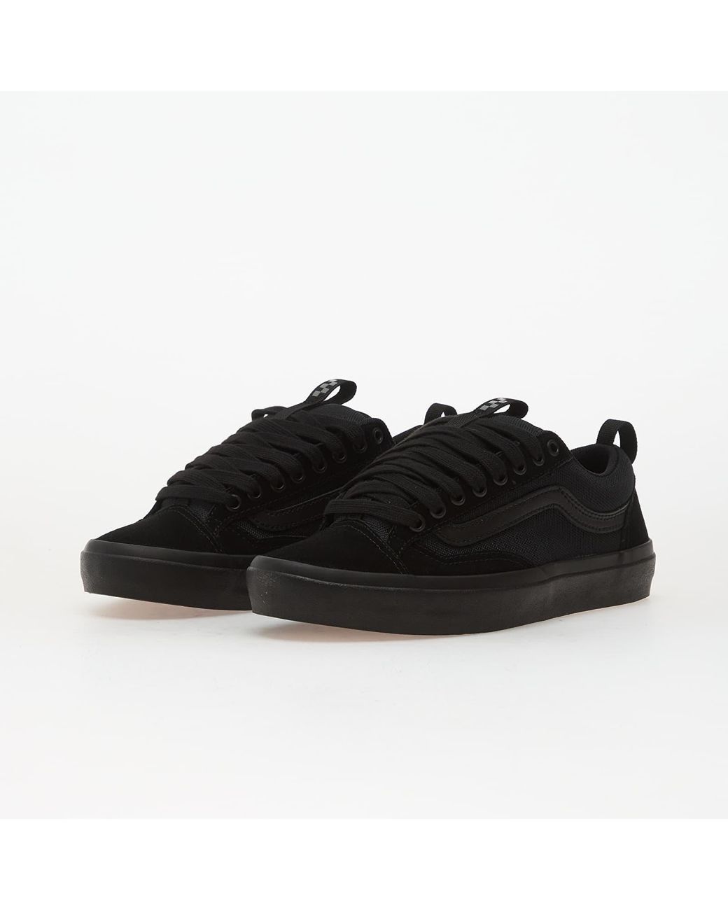 Sneakers Con Inserti di Vans in Black