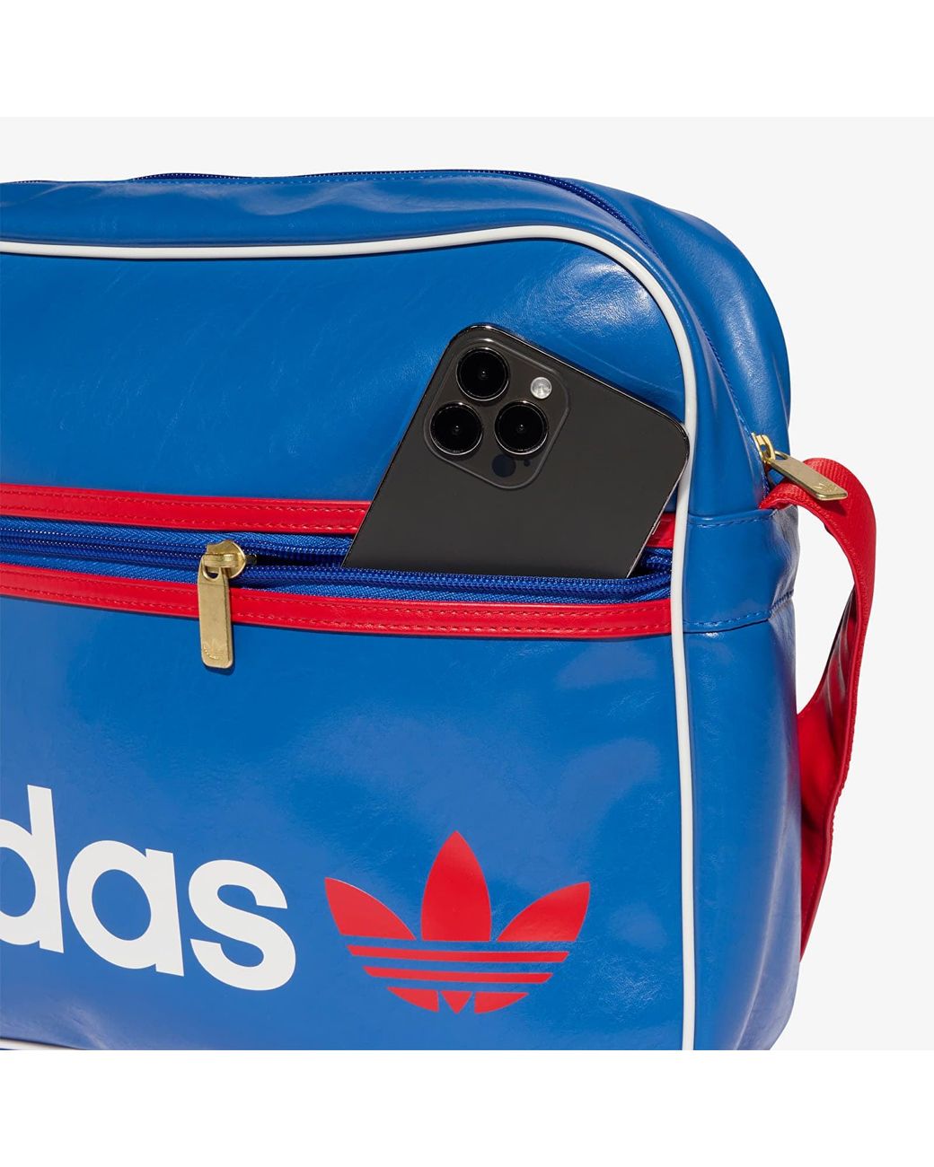 Borsa Adidas Og Airliner Shoulder Bag/ Better Scarlet di Adidas Originals in Blue