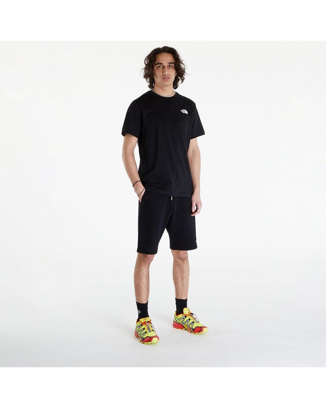 The North Face Black T-Shirt Redbox Tee for men