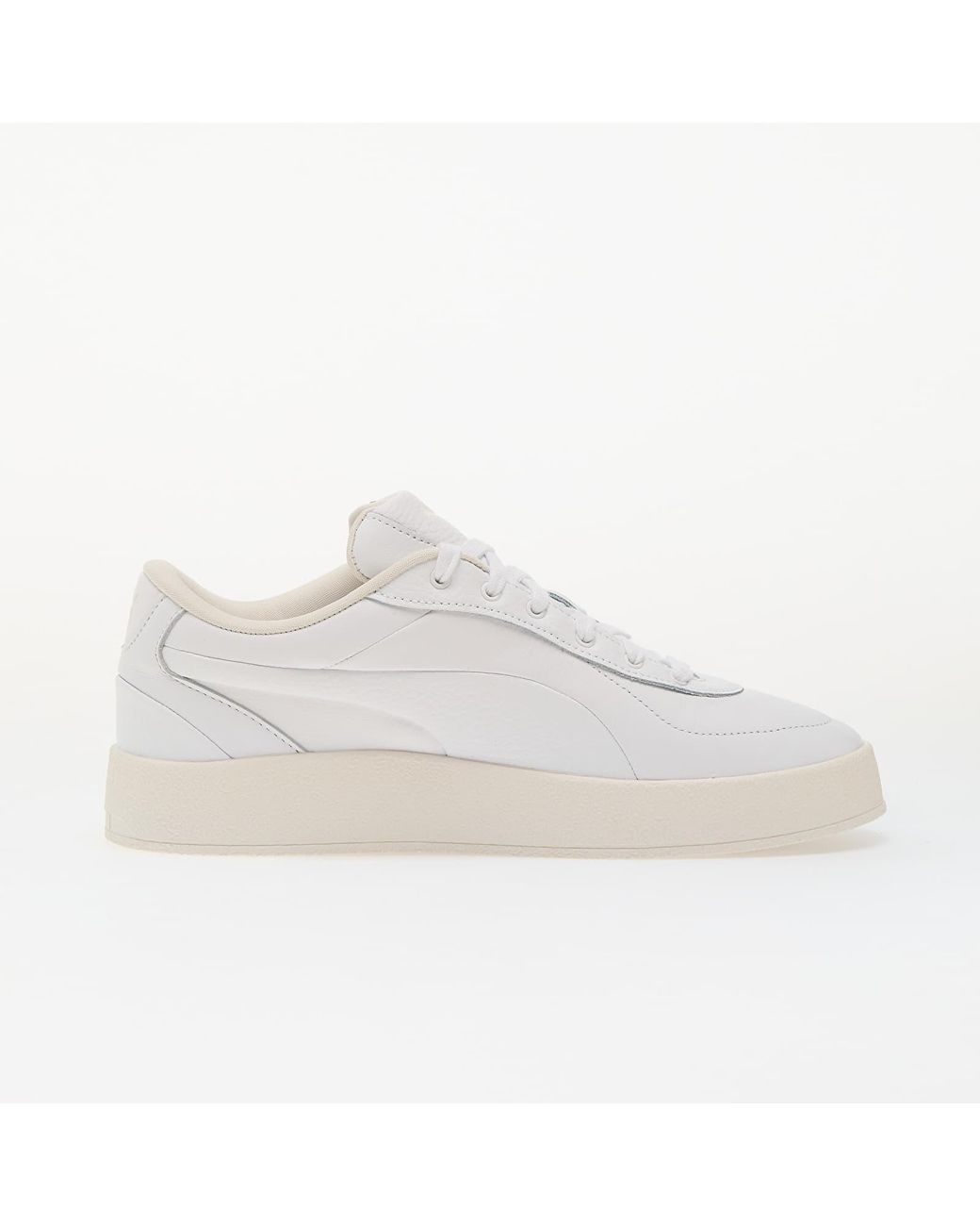 PUMA White Sneakers Ca Luxe -Warm