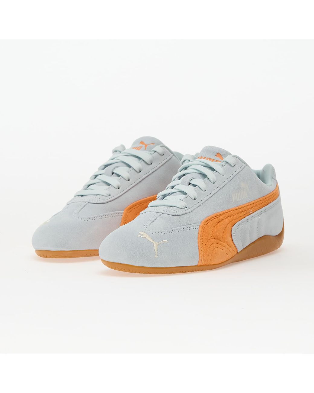 PUMA White Speedcat Sneakers