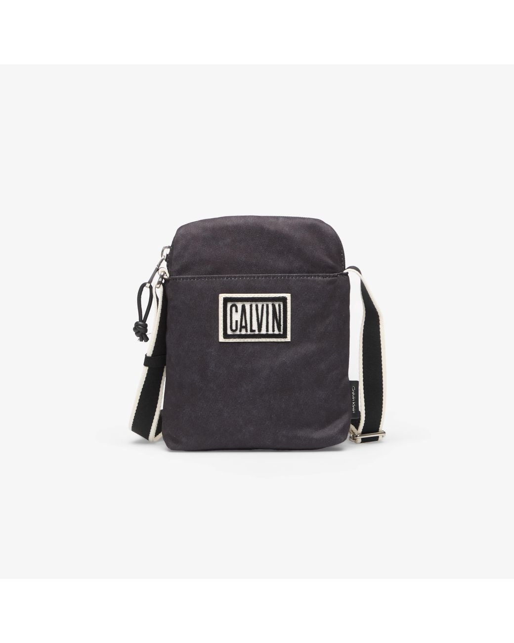 Borsa Ssnl Graphic Reporte di Calvin Klein in Black da Uomo