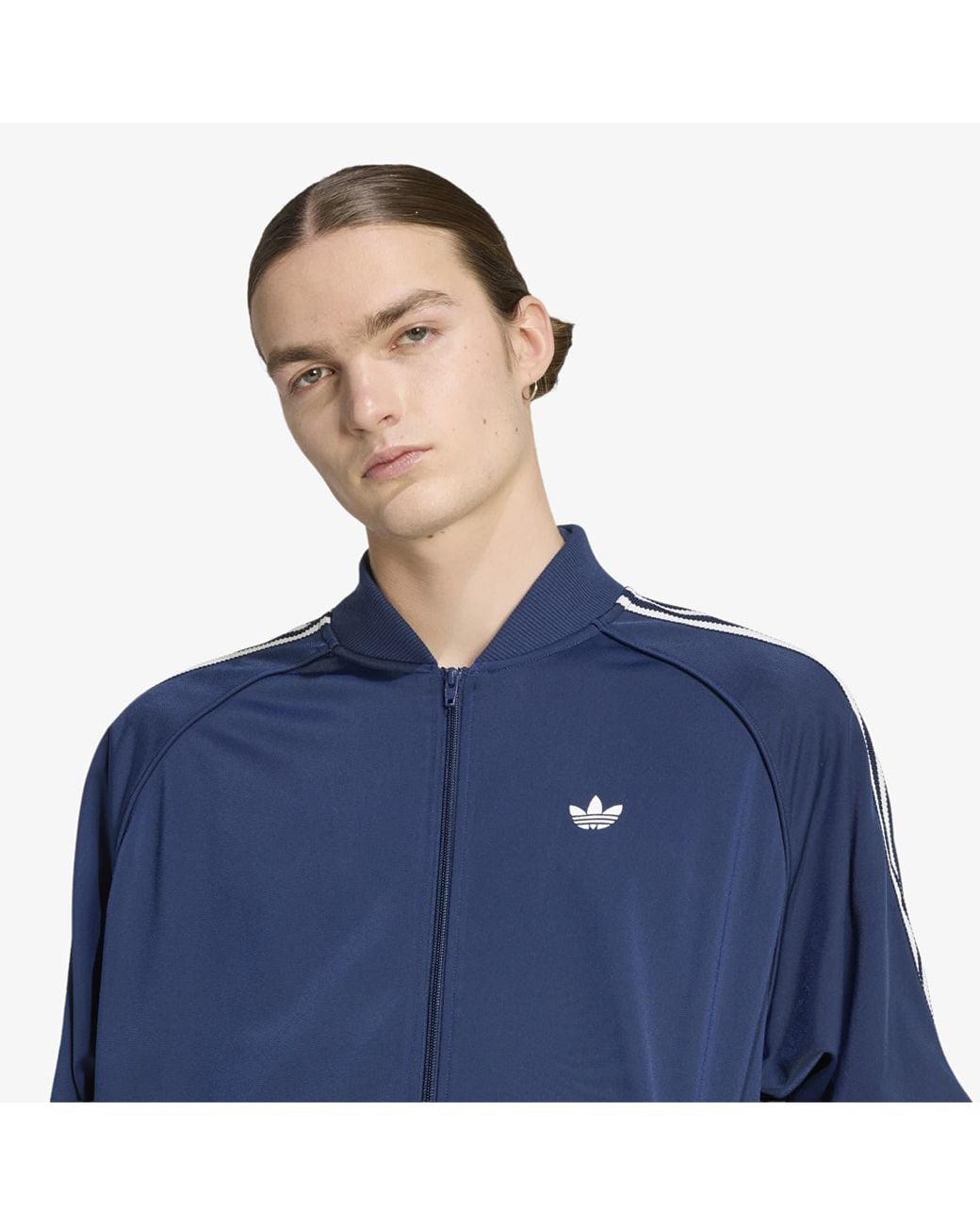 Adidas Originals Blue Britcore Superstar Tracktop for men