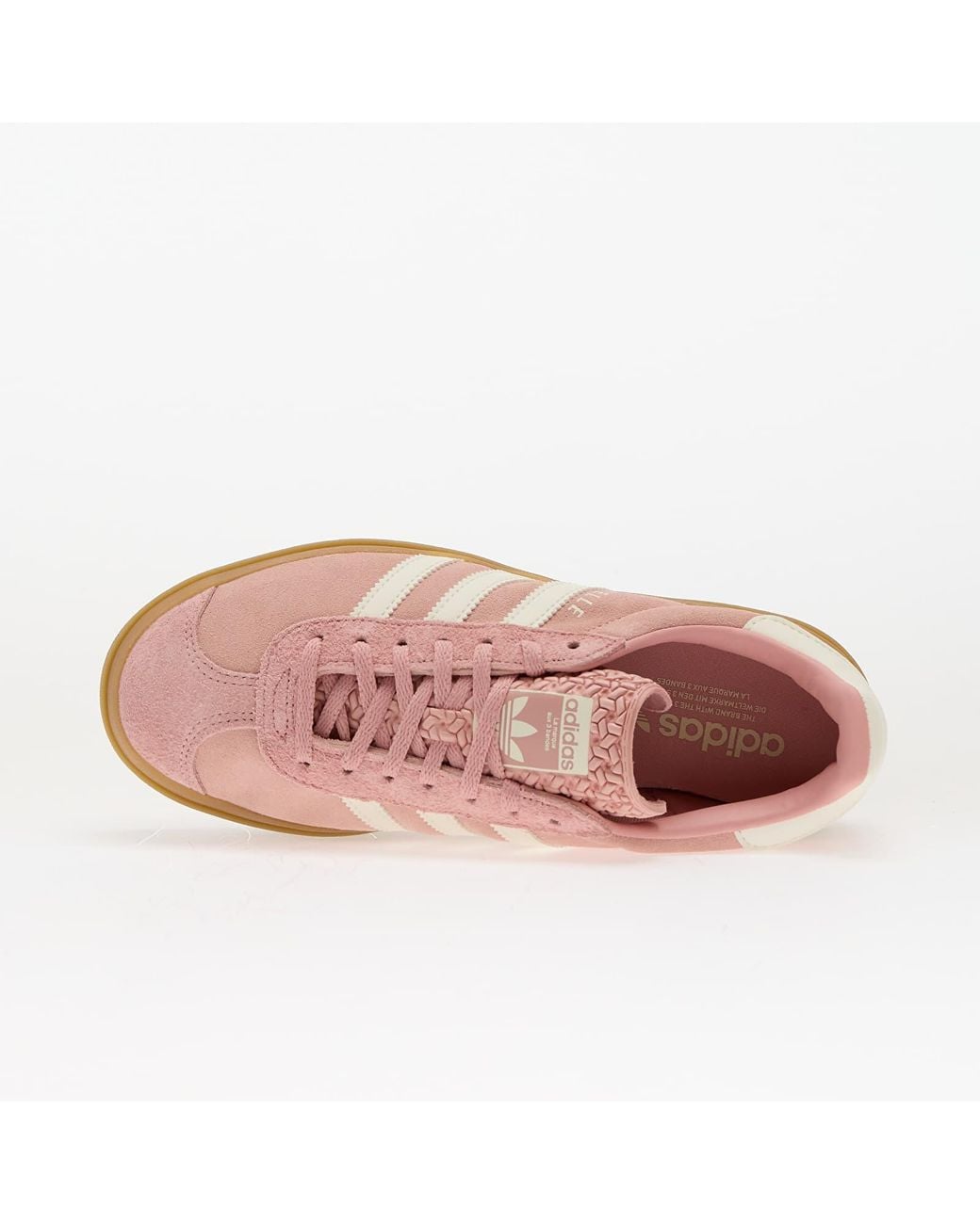 Adidas Originals Sneakers Adidas Gazelle Bold W Wonder Mauve/ Off/ Gum2 Eur in het Pink