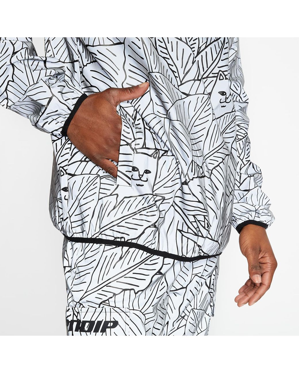 Ripndip shop reflective jacket