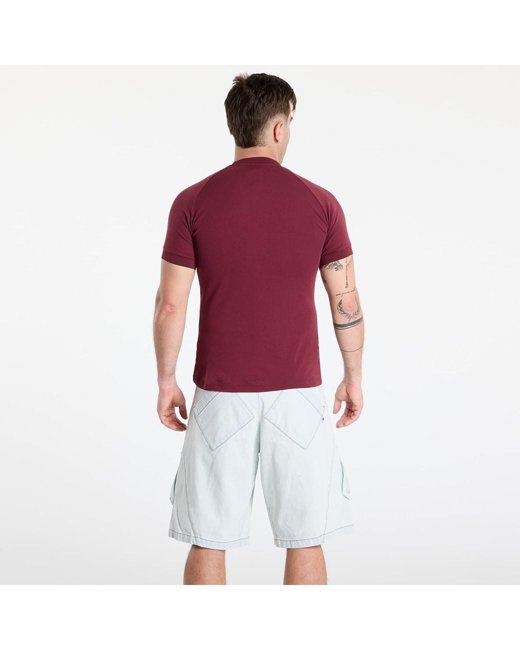 Adidas Originals T-Shirt Adidas Premium Cali T-Shirt in Red für Herren