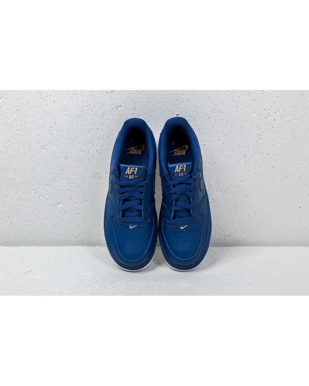 Nike Leather Air Force 1 (gs) Deep 
