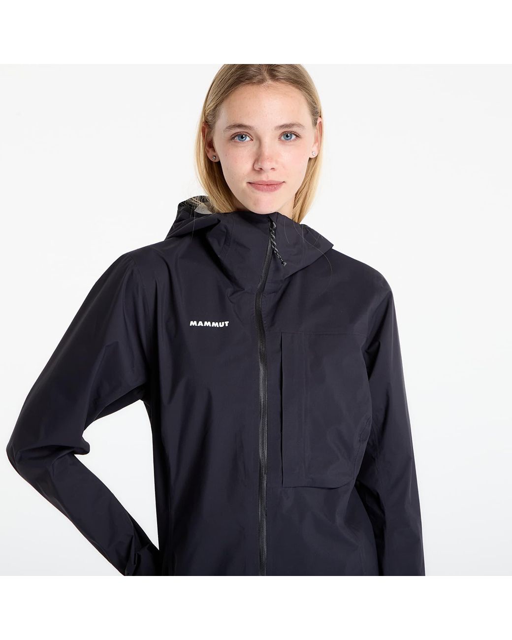 Mammut Windjack Ducan Light Hs Hooded Jacket in het Blue