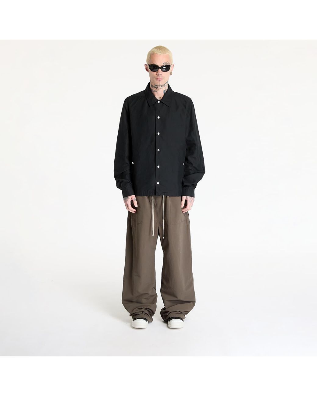 Giacca Rick Owen Drkhdw Napfront Jacket di Rick Owens in Black da Uomo