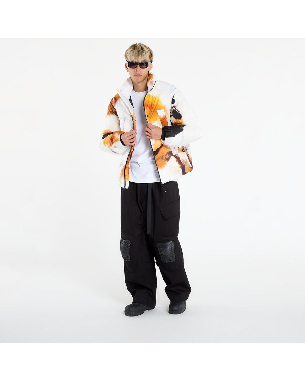 Y-3 Metallic Jacket M Aop Puff Jacket for men