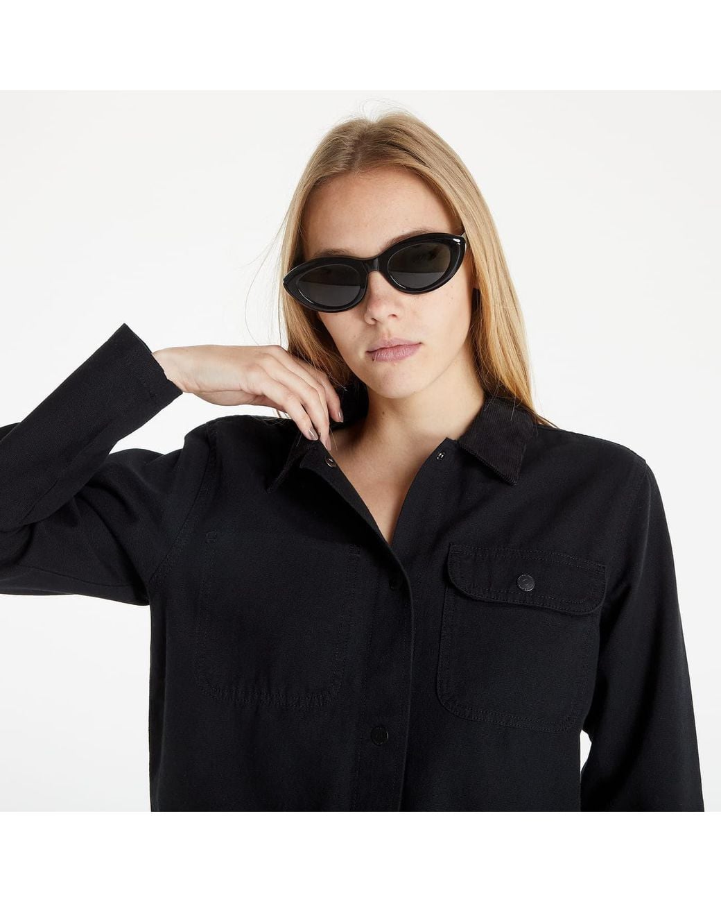 Vans Jas Drill Chore Jacket in het Black