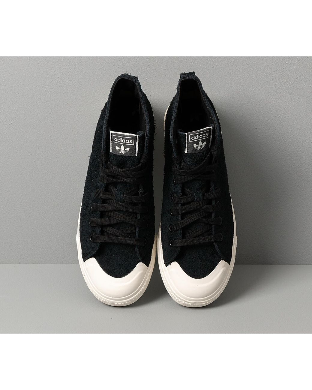 adidas Originals Adidas Nizza Hi Rf Core Black/ Core Black/ Off White for  Men | Lyst