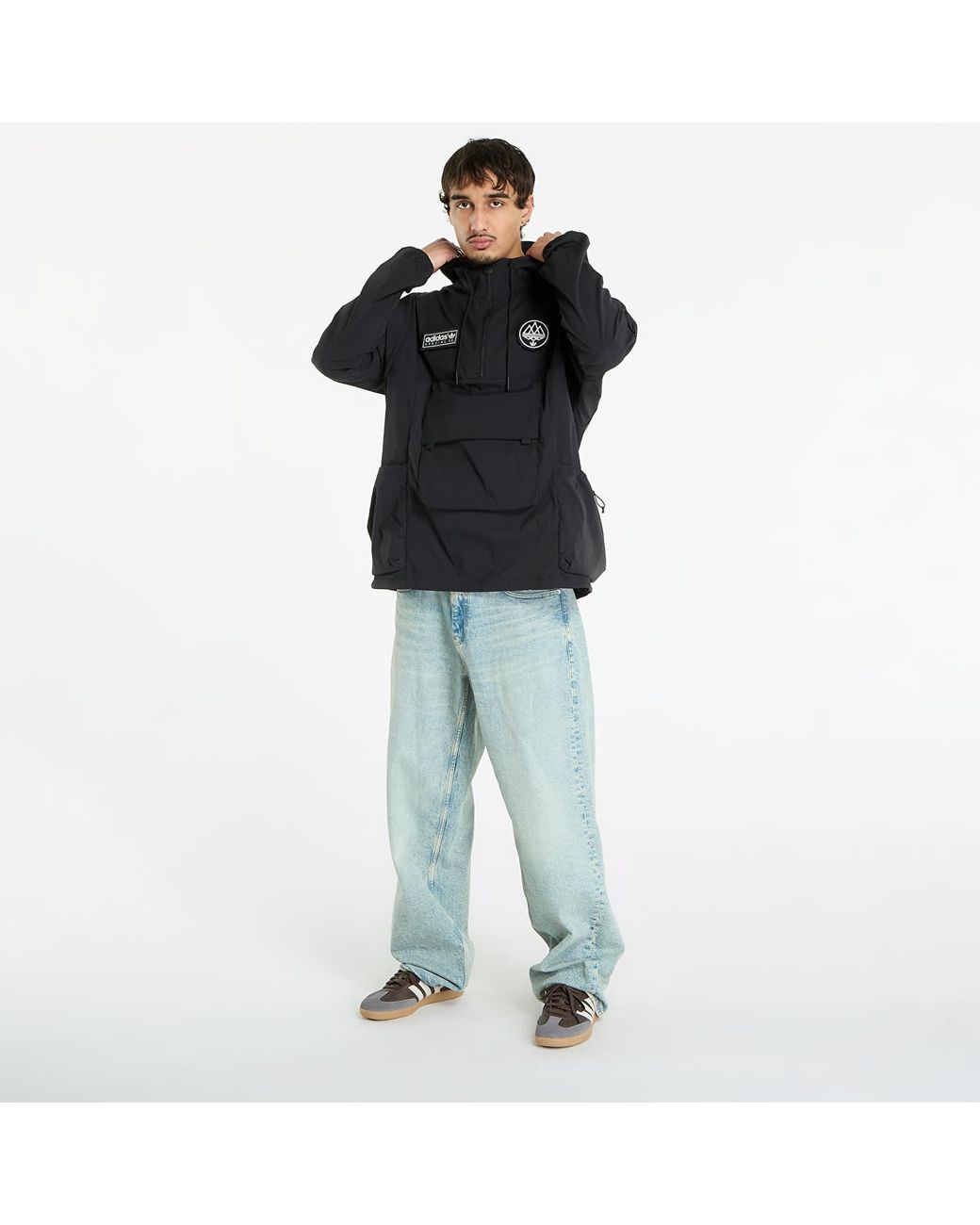 adidas Originals Jacket Adidas Spezial F.C. Smock in Black for Men