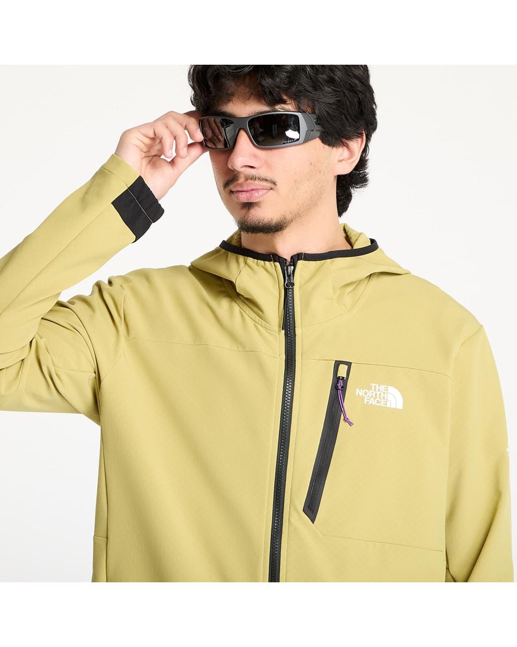 The North Face Windjack Ma Softshell Jacket in het Metallic voor heren
